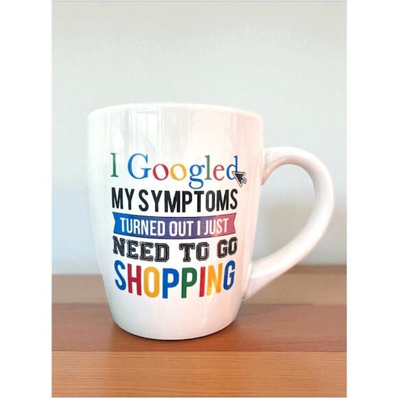 Kitschy Mug Alert - Shopaholic Mug - Picture 1 of 7